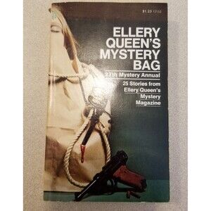 Ellery Queen's Mystery Bag 27th Mystery Annual paperback book 1973